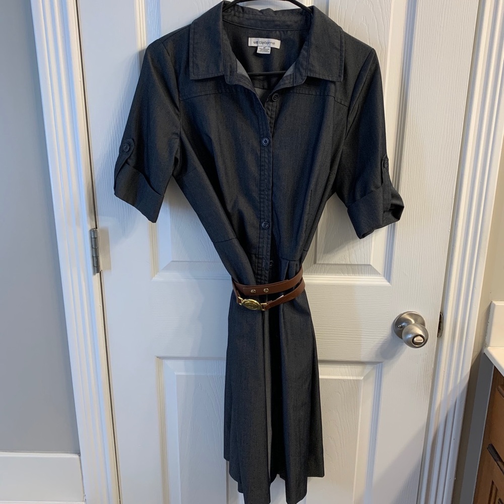 Liz Claiborne belted dress